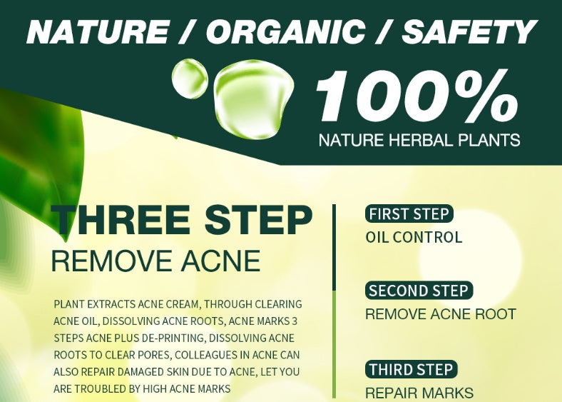 Men's and Women's Oil Control Acne Cream