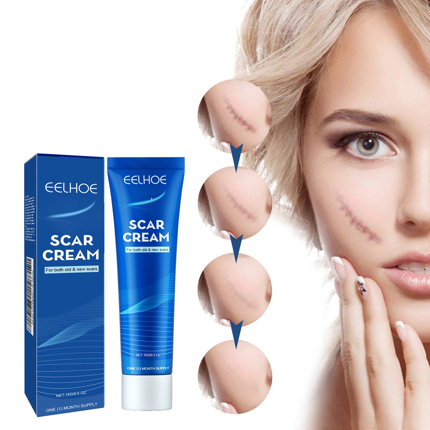 Care Reduces Scars Repairing Cream Acne Marks